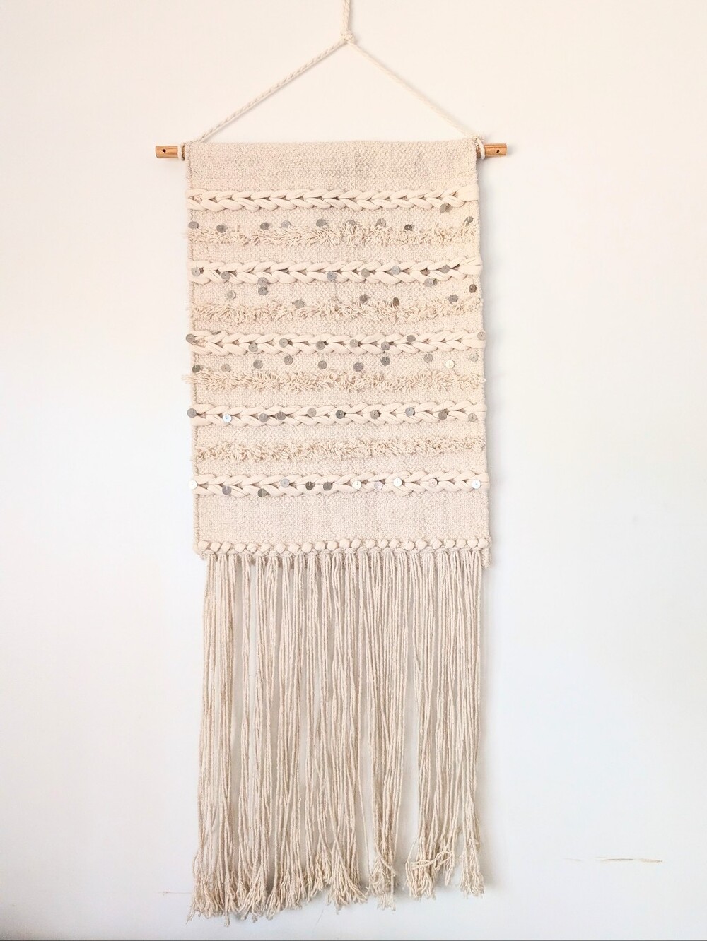 Macrame Textured Wall Hanging